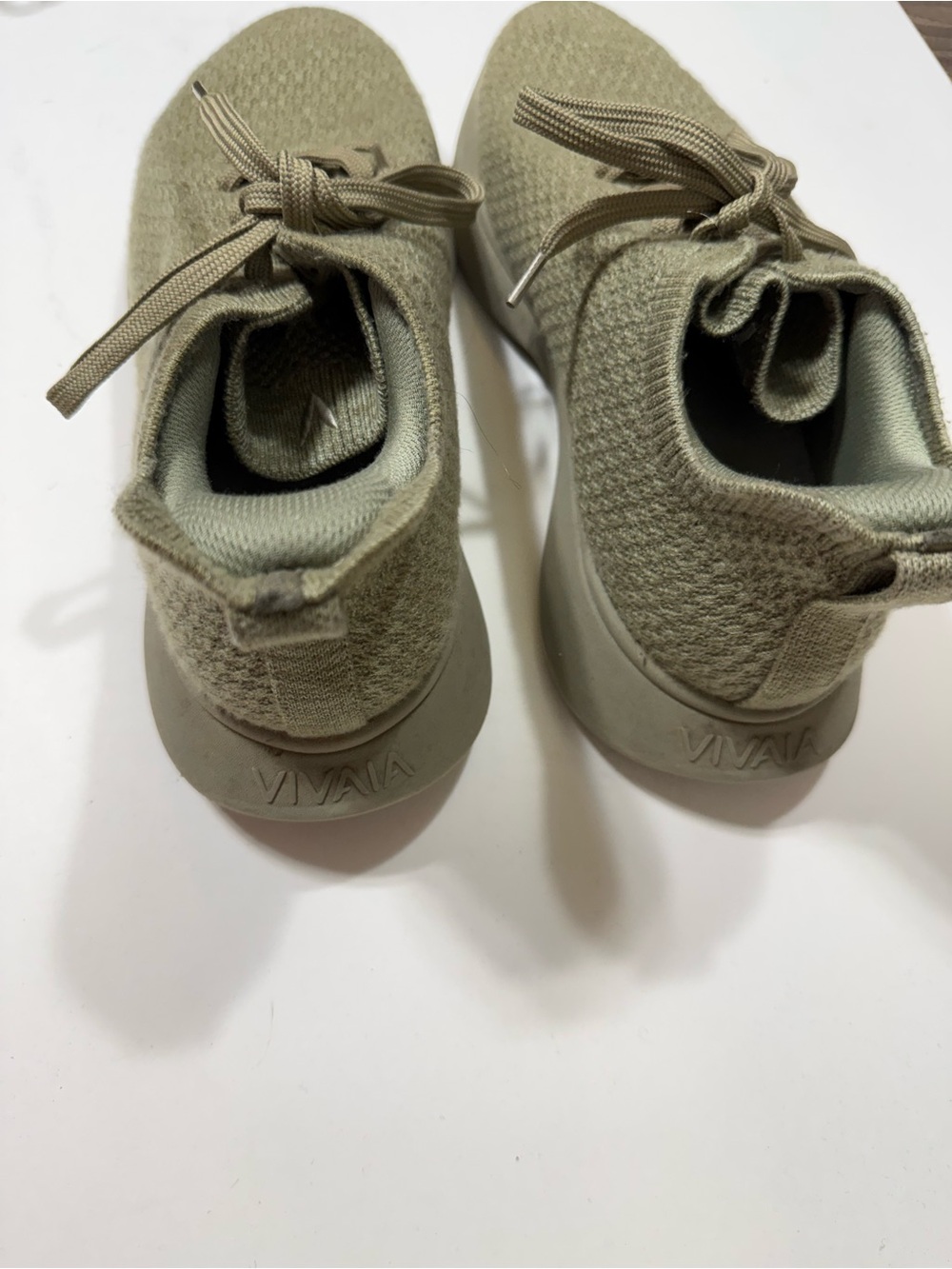 Vivaia Urban Unisex Sneaker Sliders Wool Sober Nature Green - Picture 3 of 7